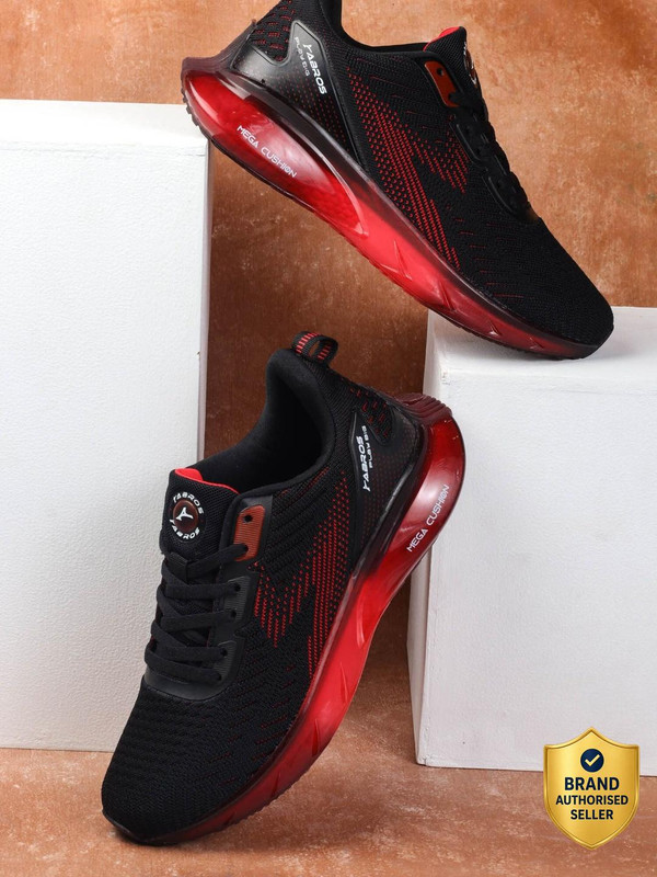 Abros RAMSAY Running Shoes For Men(Black , 9)