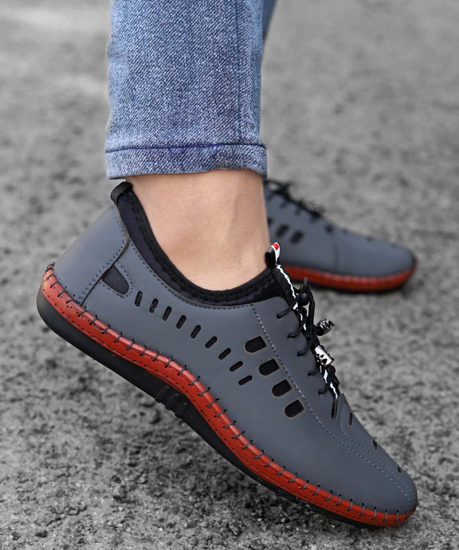 Krors Lightweight,Comfort,Summer,Trendy,Walking,Outdoor,Stylish,Training,Daily Use Loafers For Men(Grey , 10)