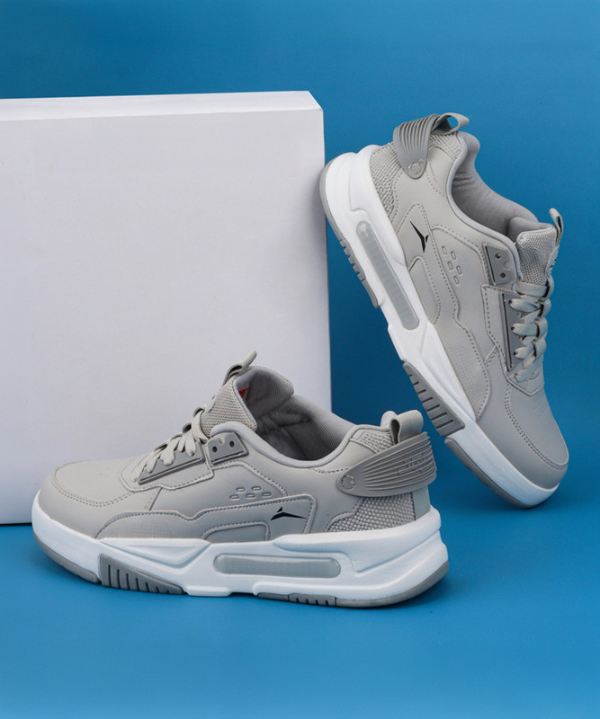 JQR SIGNATURE Sneakers For Men(Grey, Black , 10)