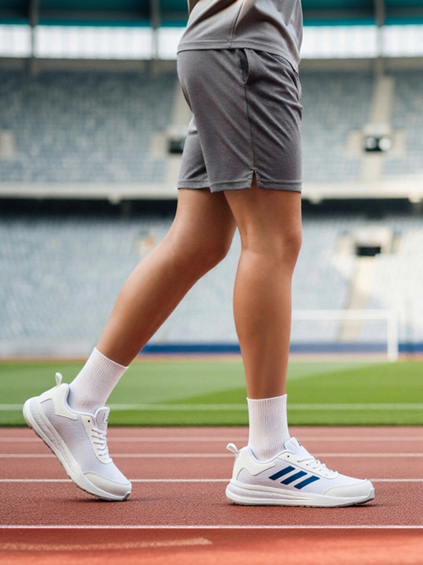 ADIDAS GlideEase M Running Shoes For Men(White , 6)