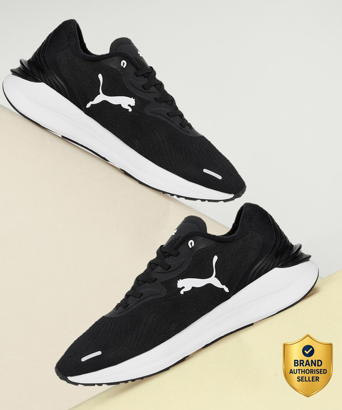 PUMA Electrify Nitro 2 Running Shoes For Men(Black , 11)