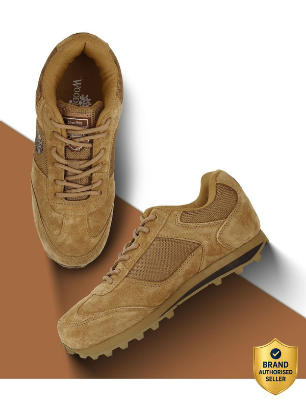 WOODLAND Lace Up Lightweight Breathable Comfortable Daily Use Casuals For Men(Camel - Flat 61% Off