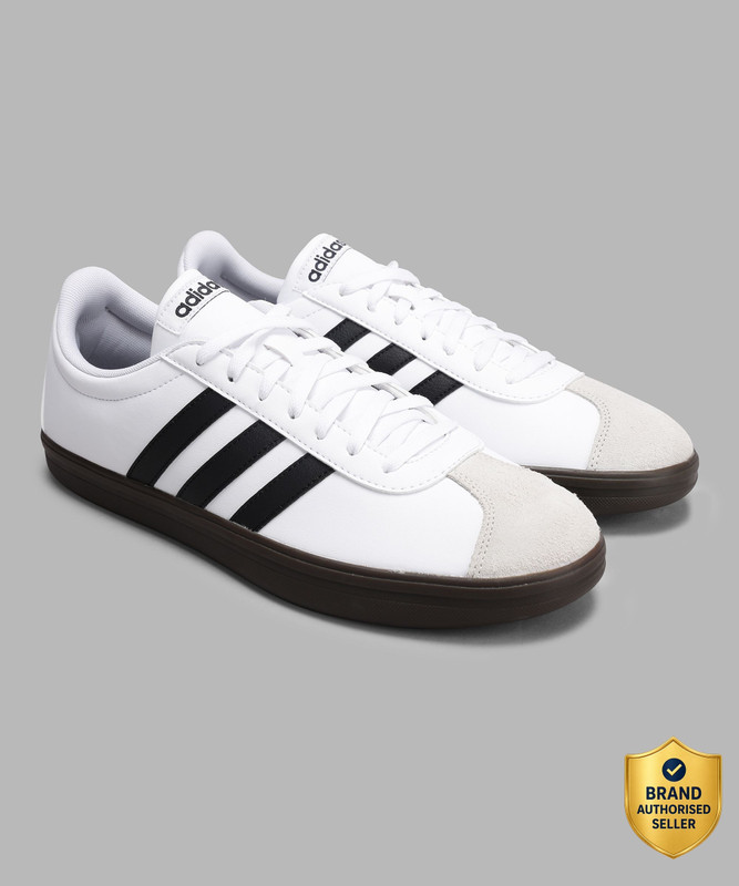 ADIDAS VL COURT BASE IKD Sneakers For Men(White , 8)