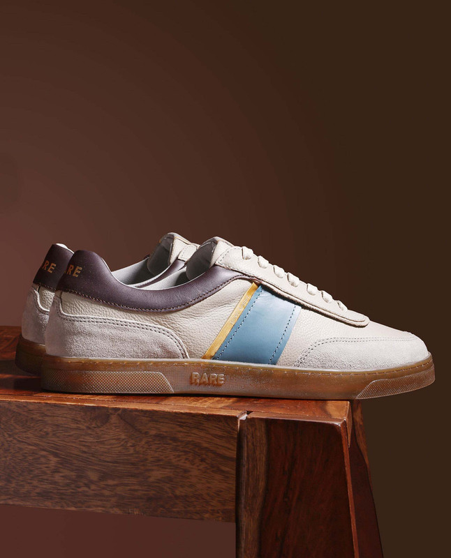 Rare Rabbit Sneakers For Men(Grey , 10)