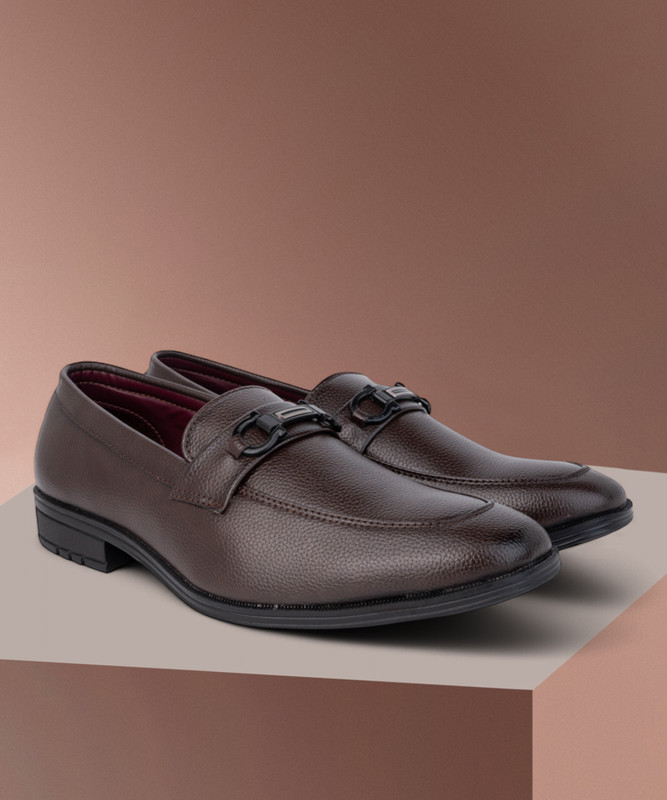 ALBERTO TORRESI Signature By AT/Office shoe Wear/Party Shoe Slip On For Men(Brown , 9)