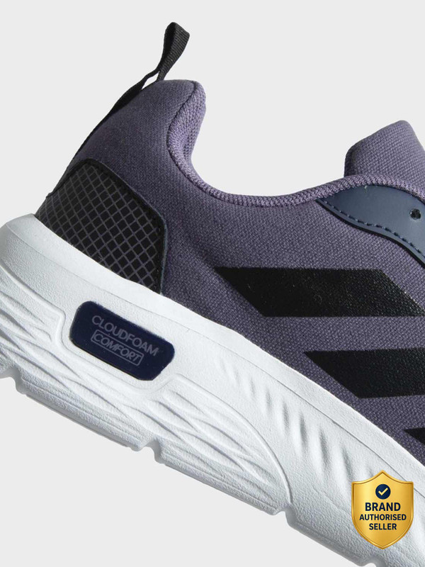 ADIDAS CLOUDFOAM COMFY LE 3 Walking Shoes For Men(Purple , 8)