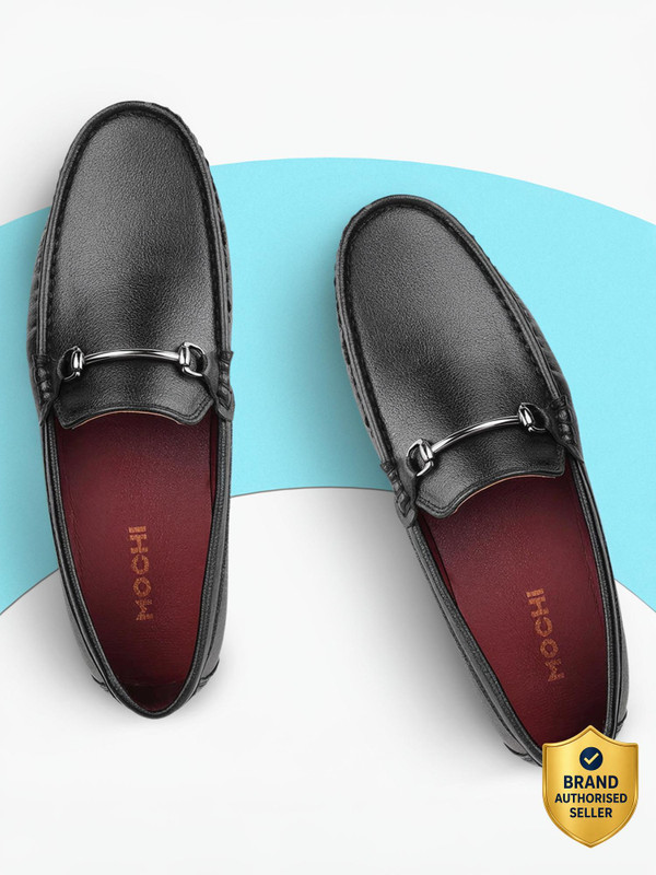 MOCHI Loafers For Men(Black , 8)