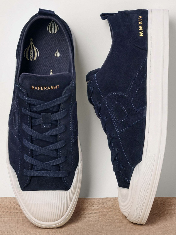 RARE RABBIT Sneakers For Men(Dark Blue , 10)