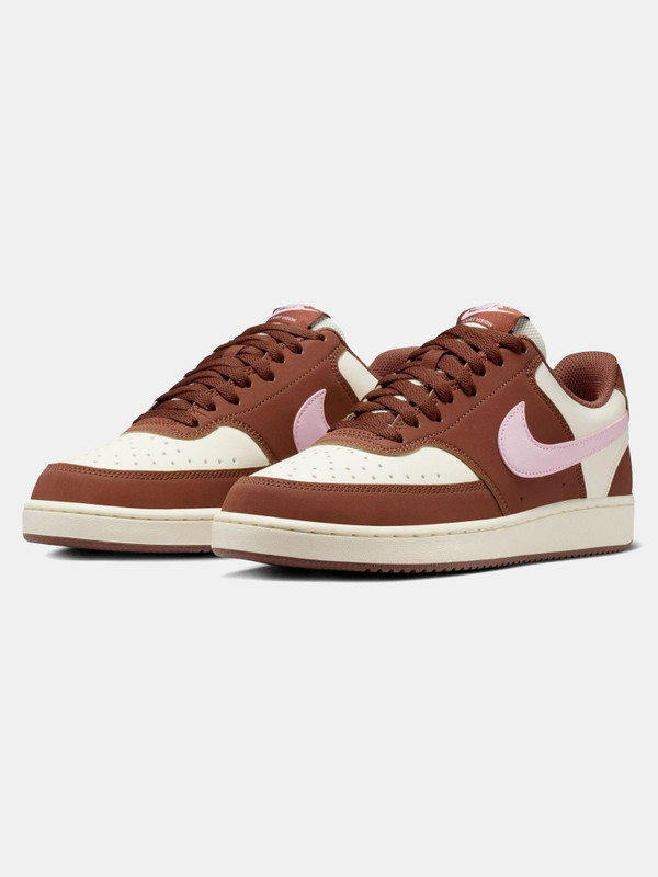 NIKE Court Vision Low Sneakers For Women(Brown , 7) - 20% off at DetectaDeal