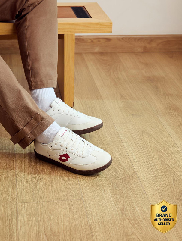 LOTTO Mavin Court Sneakers For Men(White , 7)