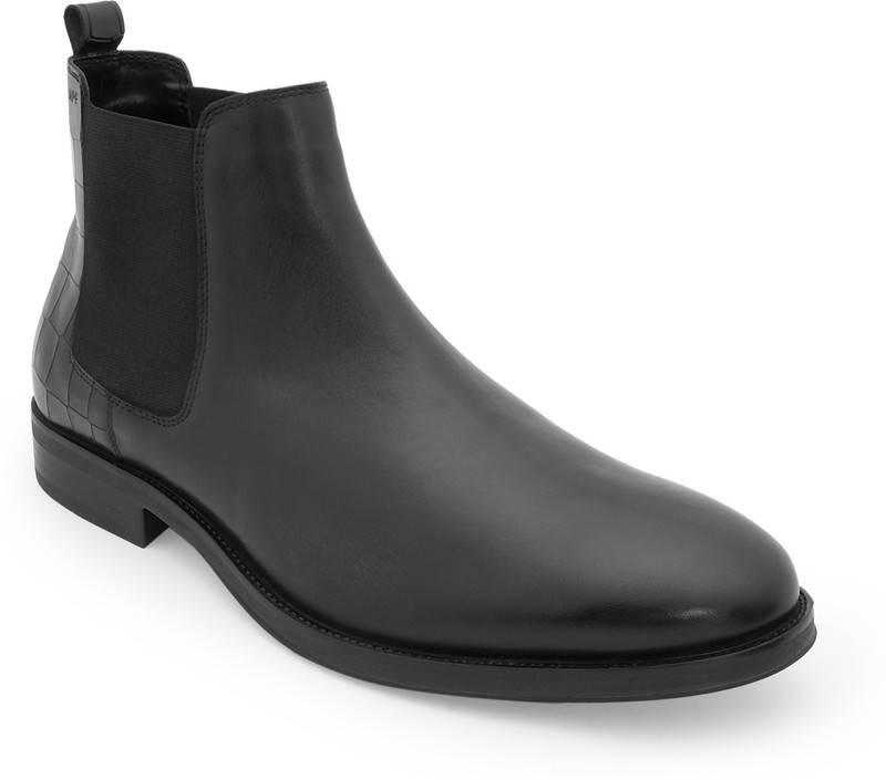 RED TAPE NA Boots For Men(Black , 10)