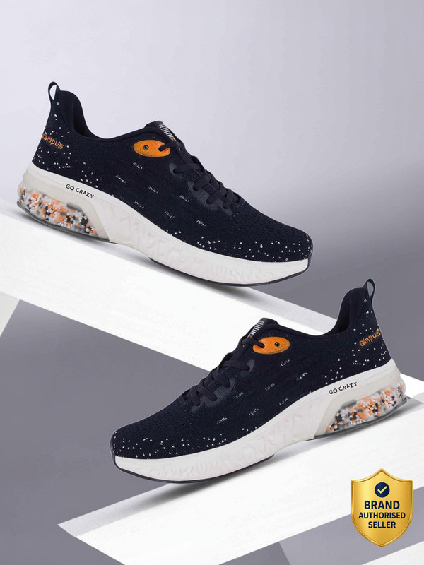CAMPUS RIM Running Shoes For Men(Navy , 10)
