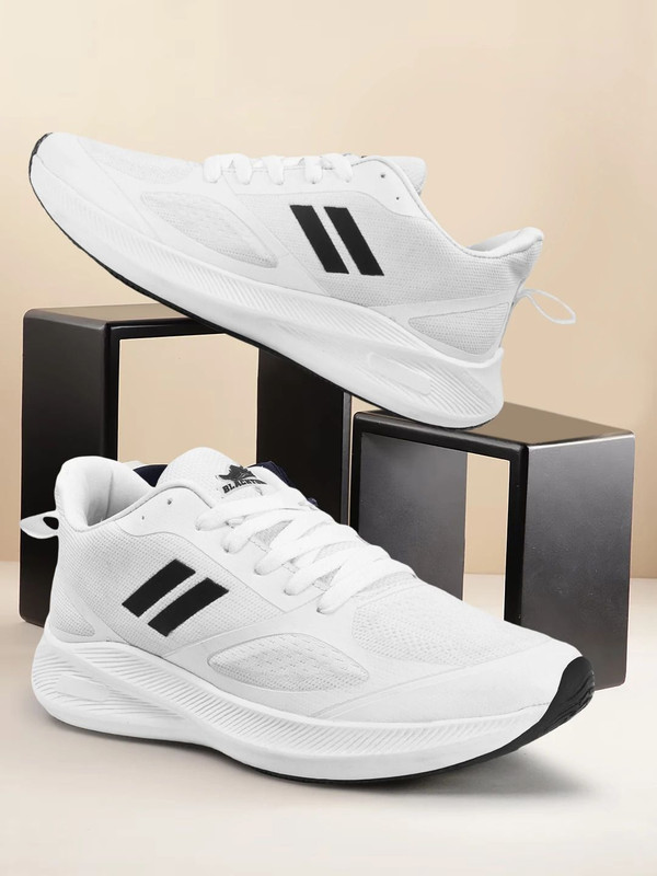 BLACKTOWN Blacktown Men RunnIng Sports Shoes For Men Running Shoes For Men(White , 7)
