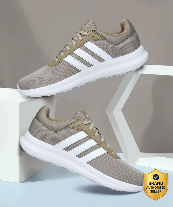 ADIDAS Lite Racer 4.0 Casuals For Men(Green , 9)