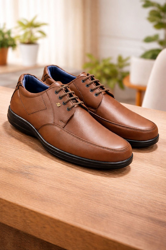 Bata Lace Up For Men(Brown , 11)