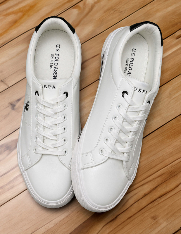 U.S. POLO ASSN. PADRY 3.0 Sneakers For Men(White , 6)
