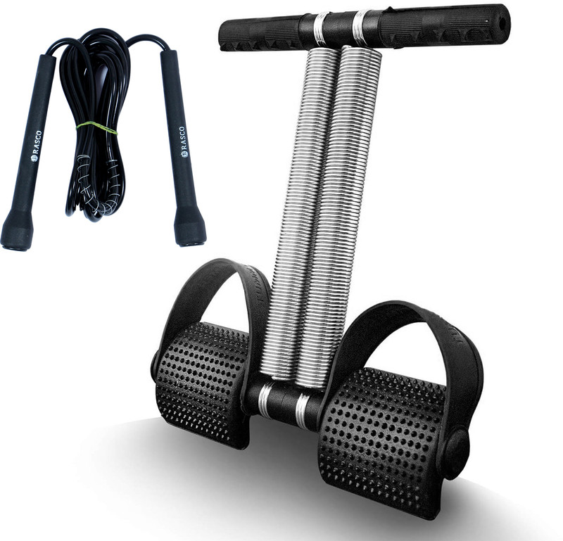 RASCO COMBO BLACK TRIMMER WITH BLACK PENCIL SKIPPING ROPE Ab Exerciser(Black)