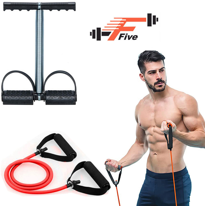 single trimer premium Tummy Trimmer with Toning Tube | Gym & Home workout Ab Exerciser(Multicolor)