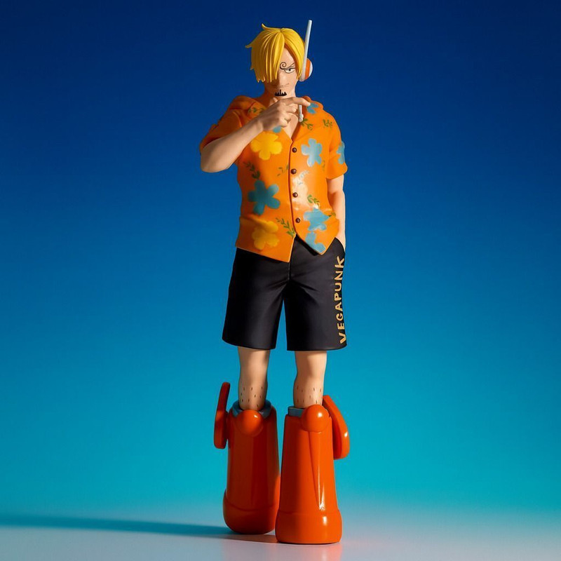 GT Gala Time One Piece EggHead Seires Sanji Collectibles Action Figure For Fans(Multicolor)