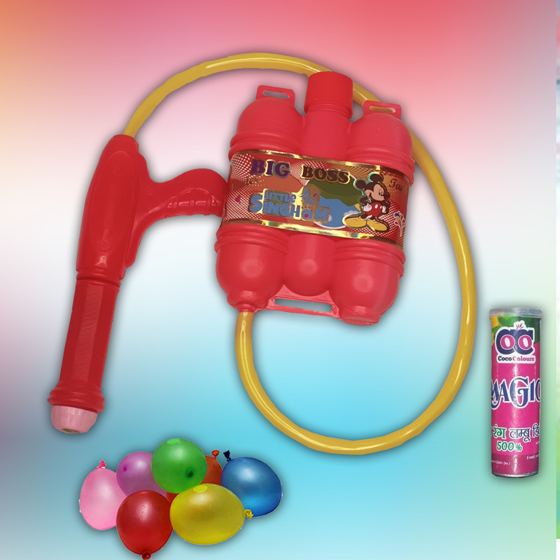ME&YOU High-Pressure Water Gun for Kids–Exciting Holi Splash Fun with Family & Friends(Multicolor)