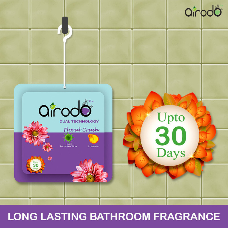 AIRODO Air Room Freshener Power Pocket Gel, Home Fragrance Fresh Scents for Bathroom Blocks