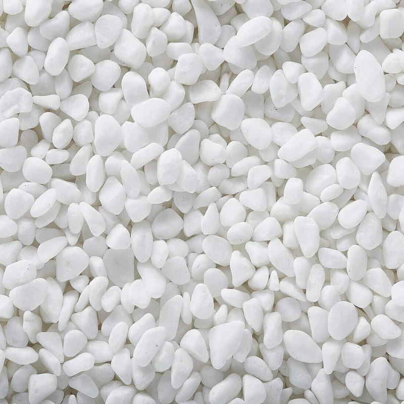 Nitishree White Chip for aquarium accessory stones Garden, Aquarium, Gardens, , Decoration Gravel Planted Substrate(White, 1 kg)