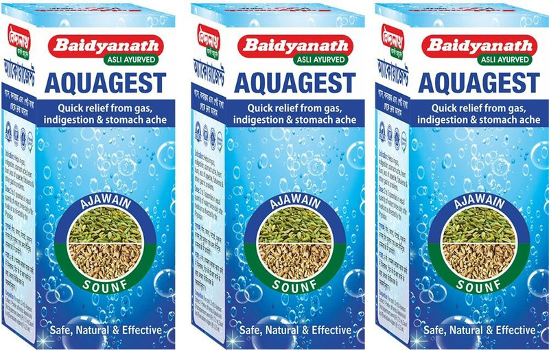 Baidyanath Aquagest(Pack of 3, 100 ml)