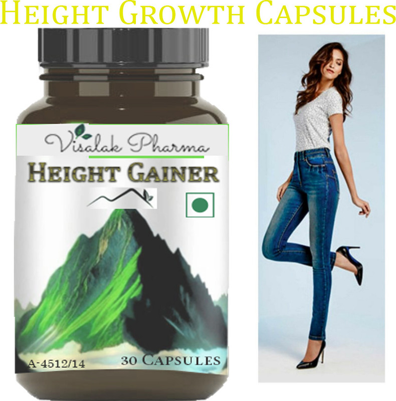 visalak pharma Height Gainer Capsules-helps to maintain strong joints(30 Capsules)