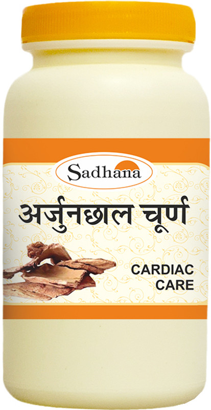 Sadhana Ayurvedics Arjunchal Churna - 200Gm/ Beneficial For Heart Diseases(Pack of 3, 200 g, 200 g, 200 g)