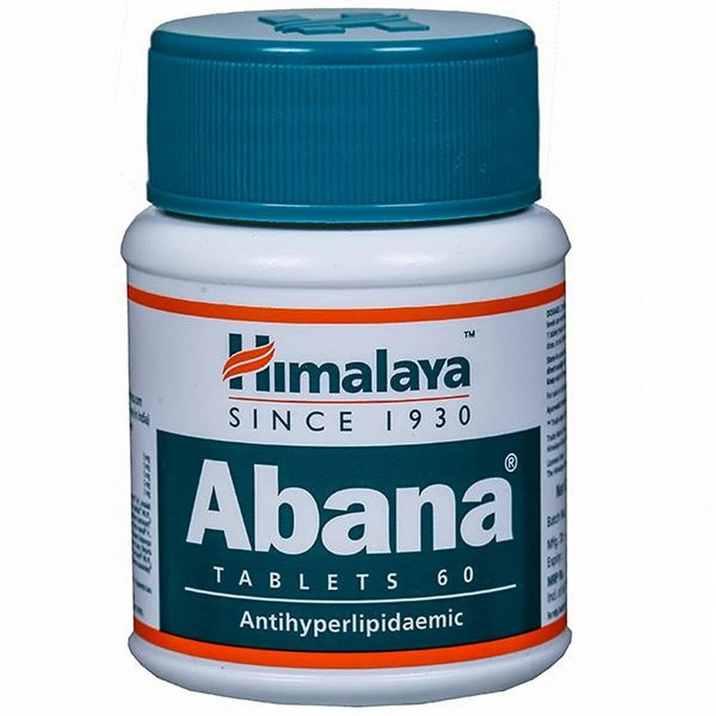 HIMALAYA Abana Tablets - Natural Cardiac Wellness & Heart Health Support - 60 Tablets(60 Tablets)
