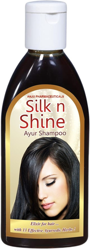 ANJU PHARMACEUTICALS SILK n SOFT AYUR SHAMPOO (200 ml)(Pack of 2, 200 ml)