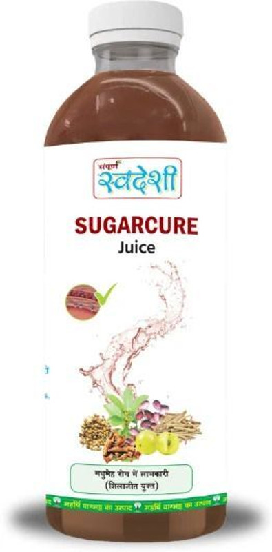 SAMPURAN SWADESHI Sugarcure- Regulate Blood Sugar and Insulin(1 L)