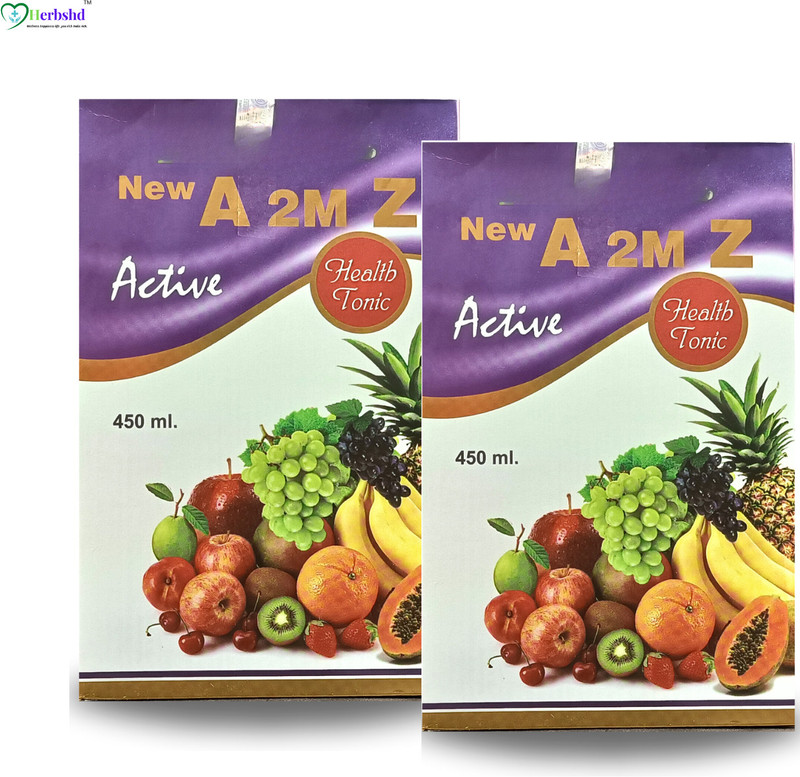 HERBSHD New A Tom Z Active Health Tonic For General Weakness,Family Good Wellness(Pack of 2, 900 ml)