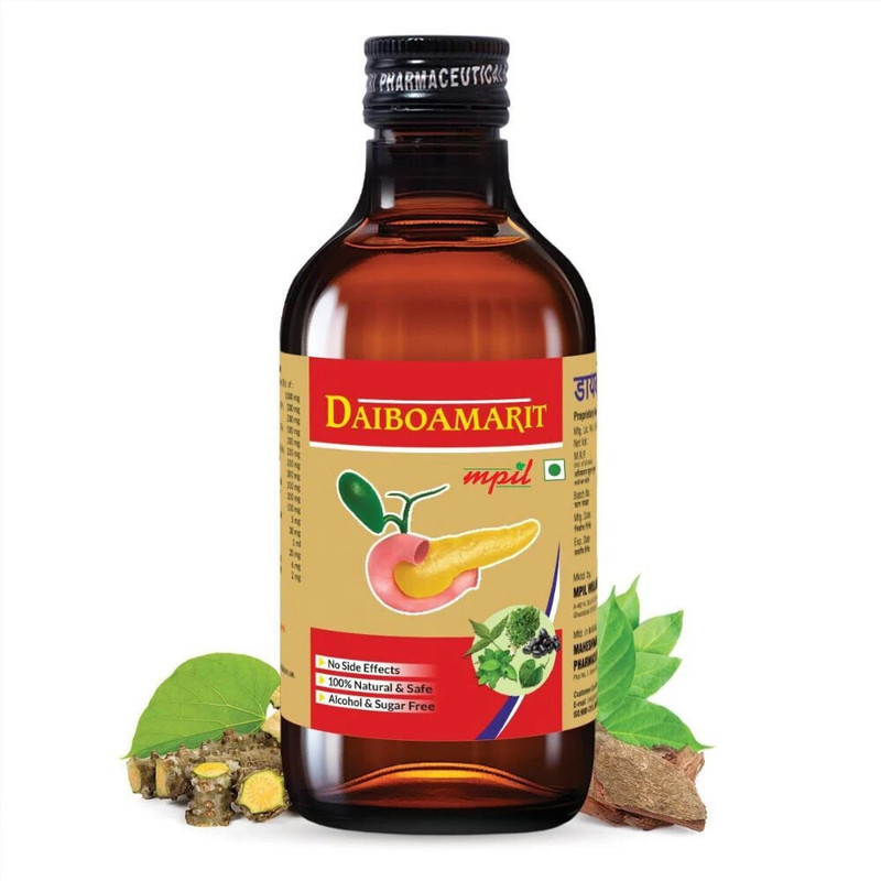 mpil Daiboamrit Liquid Controls Blood Sugar Suitable for diabetes 450ml(450 ml)