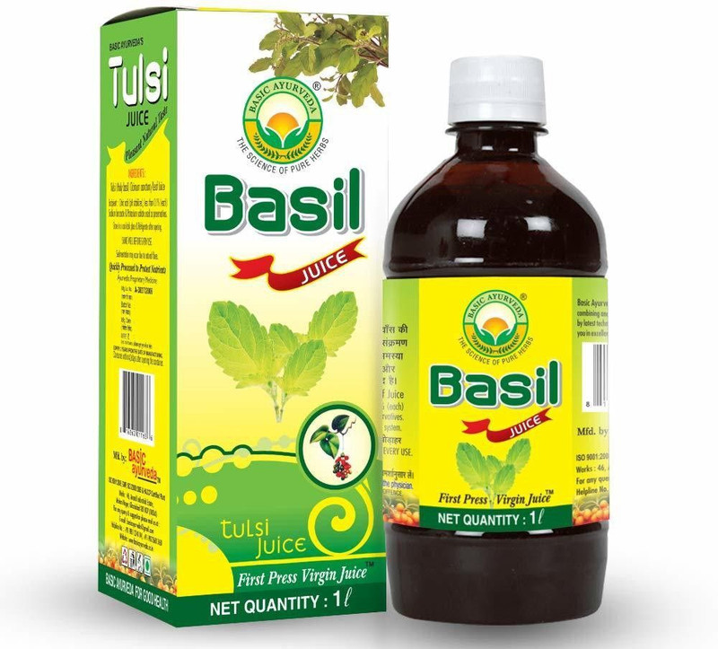 Basic Ayurveda Basil/ Tulsi Juice(1000 ml)
