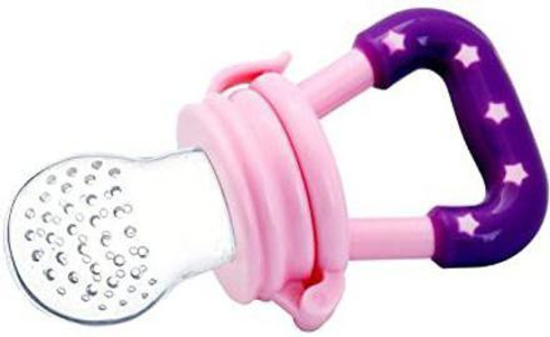 Manu Hut Baby Fruit Nibbler & Silicone Teether for 3 -24 Month. - Silicone, Plastic(Multicolor)