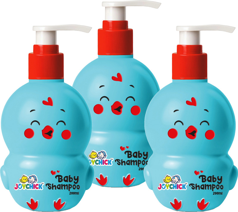 joychick Baby Shampoo Nourished with Aloe Vera Chamomile 3x600ml(600 ml)