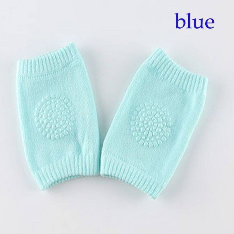 Gajanand Enterprise Baby Knee Pads for Crawling Blue Baby Knee Pads (plain) Blue Baby Knee Pads(Plain)