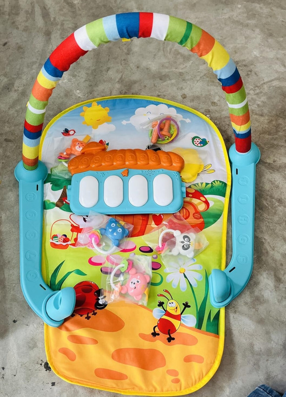 Nafhotoz Sound & Light Piano Baby Play Gym(Multicolor)