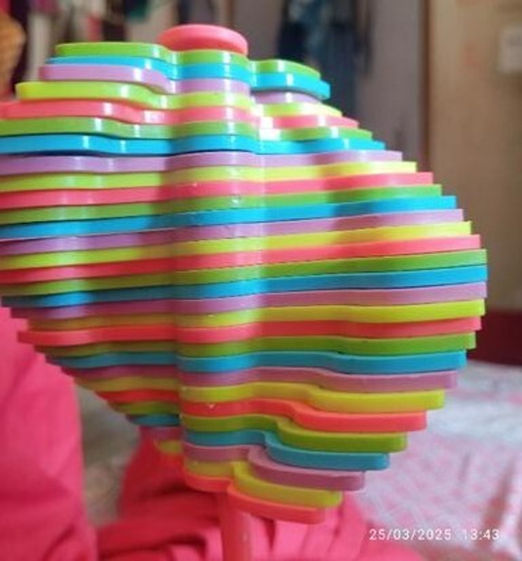 BHVMEY Flower Candy Toy for Gifting Kids Rattle(Multicolor)