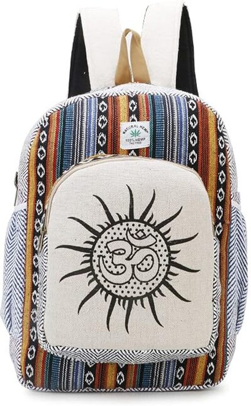 Dlion Laptop Backpack Himalayan Hemp Laptop Bag-AS6 19 L Laptop Backpack(Multicolor)