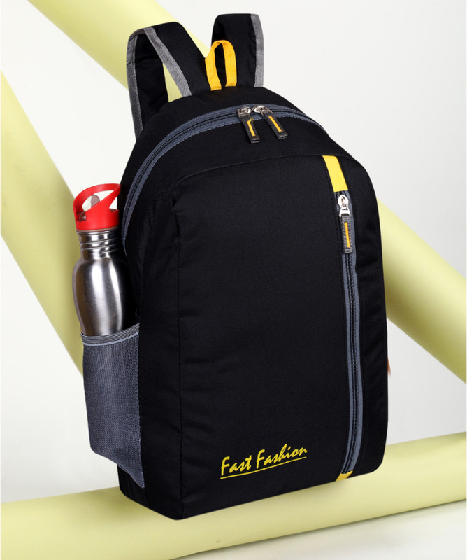 Fast Fashion Pp_010 Black_13 22 L Backpack(Black, Multicolor)