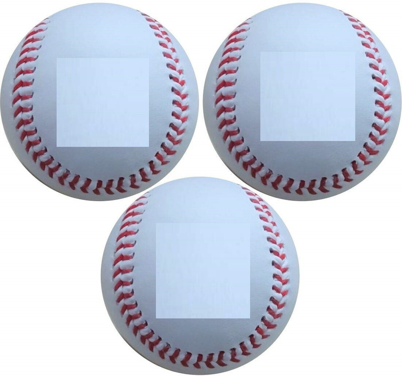 gamers hub Baseballs Official Size 9Inch (Pack of 3) Baseball(Standard, Pack of 3)