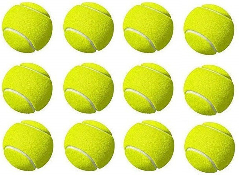 HOC TENNIS BALL SET OF 24 Tennis Ball(Standard, Pack of 24, Yellow)