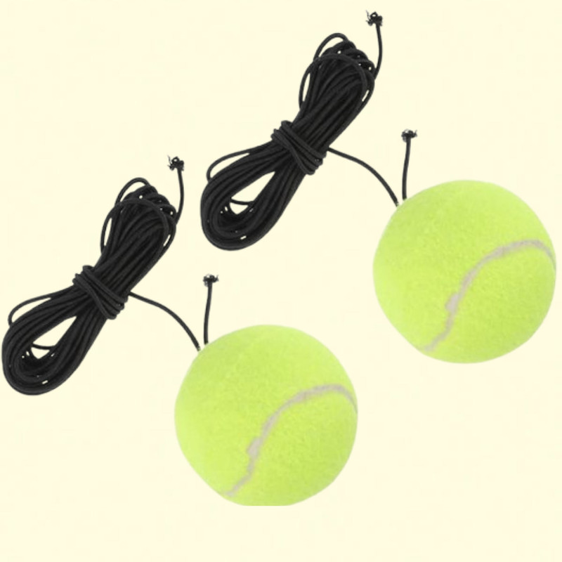 Prifremi Smart Tennis Rebound Ball with Stretchable Cord Tennis Ball(Kids, Pack of 3, Green)