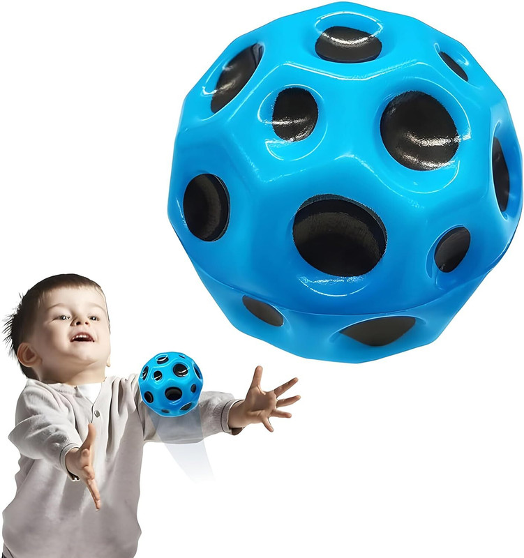 VR Creatives Super Hot Moon Ball Easy to Grip and Pack of 1(Multicolor)