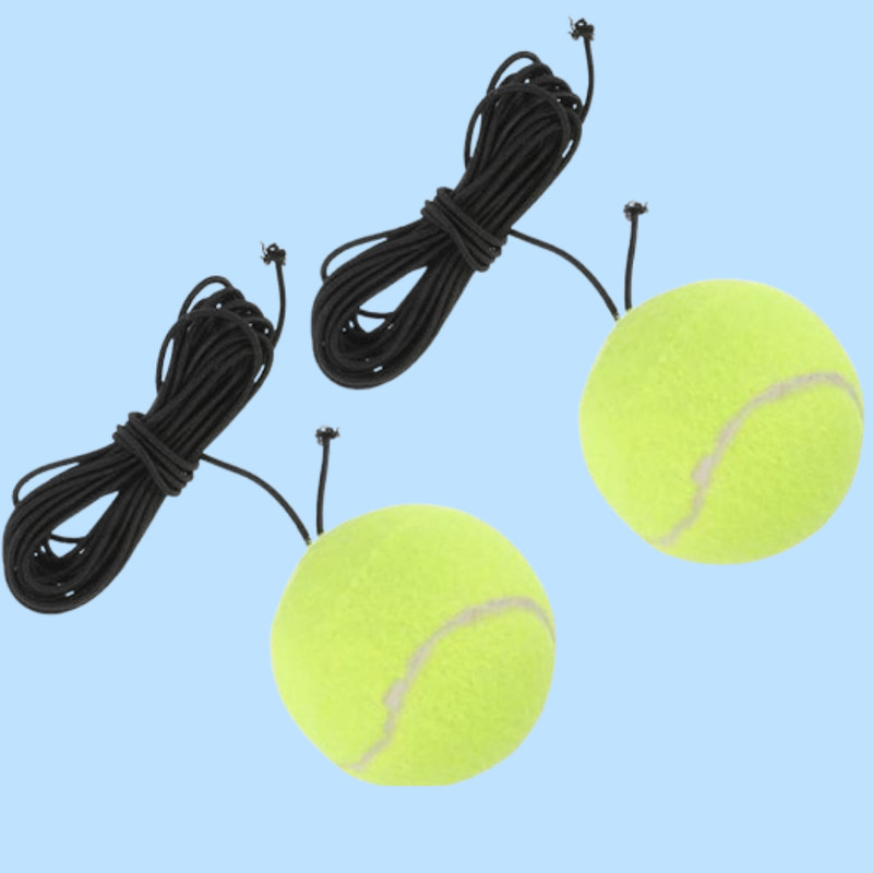 Prifremi All Round Tennis Solo Training Ball Tennis Ball(Kids, Pack of 2, Green)