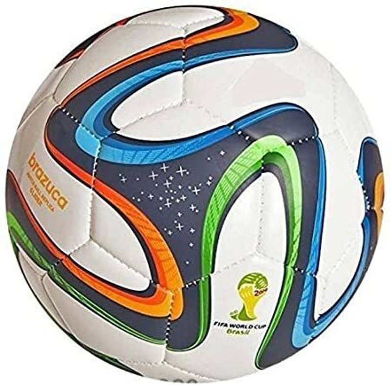 JOJOMART BRAZUCA MULTICOLOUR Football - Size: 5(Standard, Pack of 1)