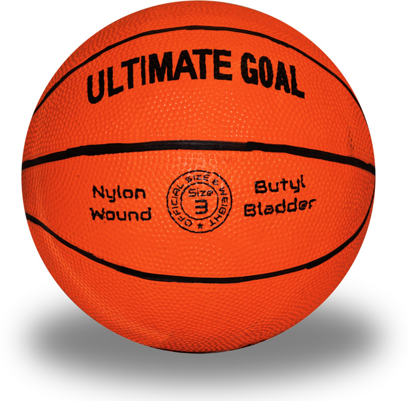 UG SPORTS Professional Basketball - Size: 3(Kids, Pack of 1, Brown)