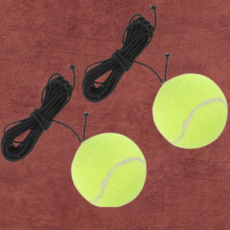 TickTrove Multi Purpose Tennis Rebound Trainer Kit Tennis Ball(Kids, Pack of 2, Green)